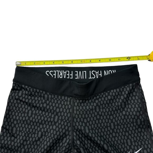 Nike Mirror Mesh Relay tights running athletic workout tights womens sz Small - Picture 12 of 13